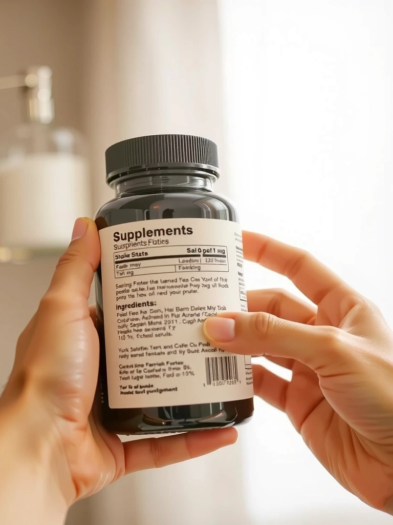 Kontrola składu suplementu